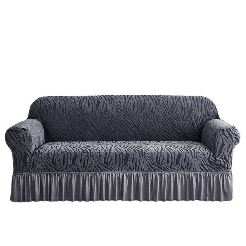 Coonoor Sofahusse Stretch Sofa überzug 1/2/3/4 Sitzer, Super Elastisch Sofabezug, Mit Armlehnen Waschbarer, kratzfester rutschfest Sofa Cover von Coonoor