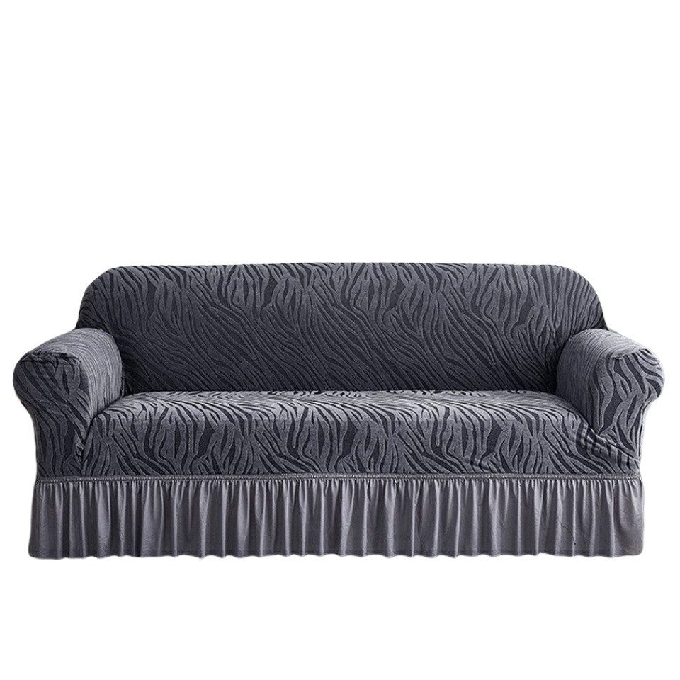 Sofahusse Stretch Sofa überzug 1/2/3/4 Sitzer, Super Elastisch Sofabezug, Coonoor, Mit Armlehnen Waschbarer, kratzfester rutschfest Sofa Cover von Coonoor