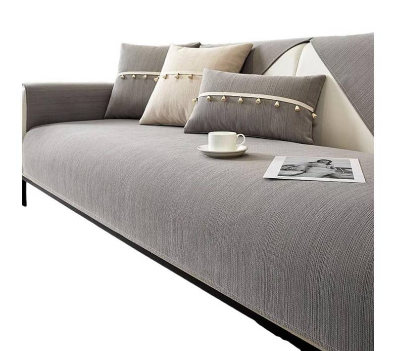 Coonoor Sofaschoner Sofahussen,Anti-rutsch, Sofabezug Sofabezüge Ecksofa, L Form Sofaüberwurf, Hund Katze Sofa Überwurf Sofaschutz von Coonoor