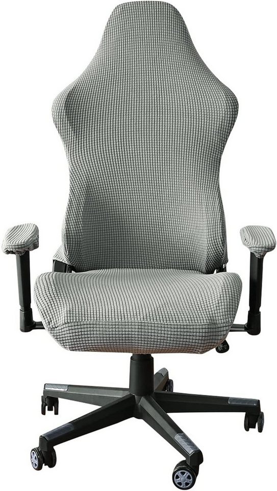 Stuhlbezug Gamingstuhl-Bezüge Gaming Stuhl bezug 4 Stück, Coonoor, Bürostuhl Drehstuhl Bezug mit Armlehnen/Stuhlrücken Bezug von Coonoor