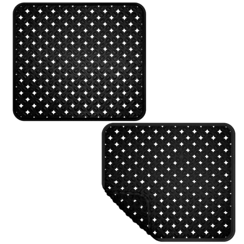 2 Stück Küchenspüle Matte Kunststoff Spüle Schutzmatte PVC Umweltfreundlich Küche Verstellbar Edelstahl/Porzellan Geschirr Abtropfunterlage Spülbecken Schutz für Boden der Küchenspüle, 31,8 x 27,7 cm 2 Stück Küchenspüle Matte Kunststoff Spüle Schutzmatte PVC Umweltfreundlich Küche Verstellbar Edelstahl/Porzellan Geschirr Abtropfunterlage Spülbecken Schutz für Boden der Küchenspüle, 31,8 x 27,7 cm von Coopay
