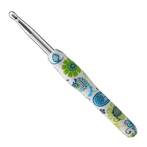 Coopay Häkelnadel 7,0 mm, 1 Stück Ergonomisch Häkelnadeln mit Solide Metall Häkeln und Gummigriff, Häkelnadeln Griff mit Schön Blume für Anfänger, Bequem TPR Griff Hakennadel für Arthritische Hände Coopay Häkelnadel 7,0 mm, 1 Stück Ergonomisch Häkelnadeln mit Solide Metall Häkeln und Gummigriff, Häkelnadeln Griff mit Schön Blume für Anfänger, Bequem TPR Griff Hakennadel für Arthritische Hände von Coopay