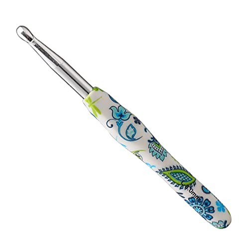 Coopay Häkelnadel 8,0 mm, 1 Stück Ergonomisch Häkelnadeln mit Solide Metall Häkeln und Gummigriff, Häkelnadeln Griff mit Schön Blume für Anfänger, Bequem TPR Griff Hakennadel für Arthritische Hände Coopay Häkelnadel 8,0 mm, 1 Stück Ergonomisch Häkelnadeln mit Solide Metall Häkeln und Gummigriff, Häkelnadeln Griff mit Schön Blume für Anfänger, Bequem TPR Griff Hakennadel für Arthritische Hände von Coopay
