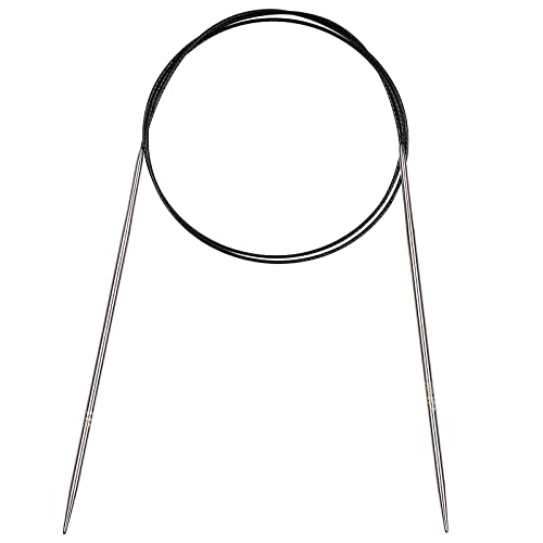 Coopay Rundstricknadeln 100 cm, 3,25 mm Stricknadeln Rundstricknadel Edelstahl Rundstricknadeln mit Flexibel Kabel, Robust Rund Stricknadeln für Decken Stricken & Große Projekte Coopay Rundstricknadeln 100 cm, 3,25 mm Stricknadeln Rundstricknadel Edelstahl Rundstricknadeln mit Flexibel Kabel, Robust Rund Stricknadeln für Decken Stricken & Große Projekte von Coopay