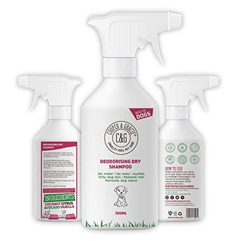 C&G Entwirr-Spray für Hunde, ohne Tierversuche, kein Auswaschen nötig, Spray zur Entfilzungen von Hunden, entknotet das Fell, professionelle Fellpflege-Formel von Cooper And Gracie C&G Cruelty free Pet Care