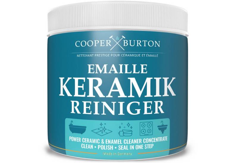 Cooper&Burton Keramik Intensiv Kraft Reiniger Konzentrat 0,5kg Glaskeramikreiniger (1-St. 250ml) von Cooper&Burton
