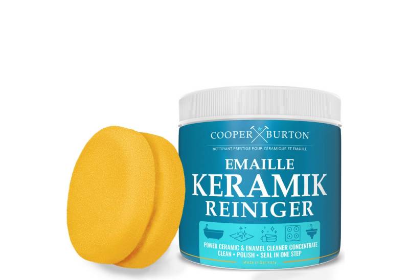 Cooper&Burton Keramik Intensiv Kraft Reiniger Konzentrat 0,5kg Glaskeramikreiniger (2-St. 250ml) von Cooper&Burton