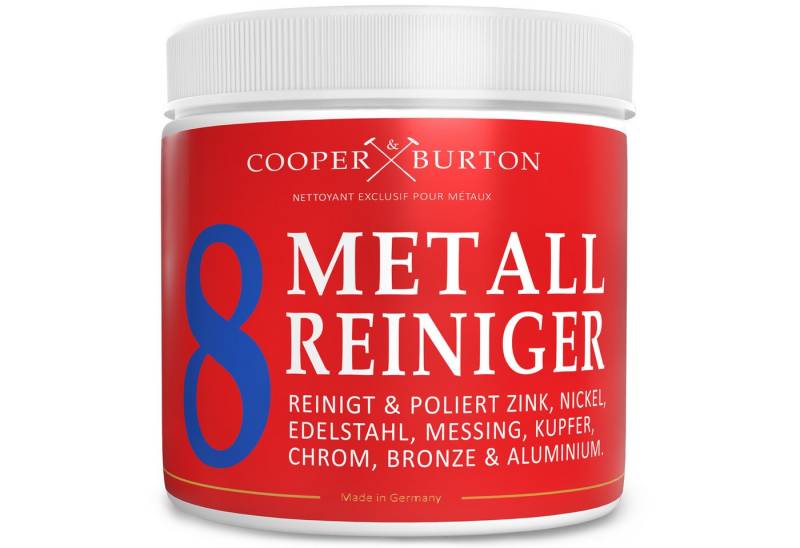Cooper&Burton Metallreiniger Intensiv-Kraftreiniger Konzentrat 0,5kg Schaumreiniger (1-St. 500g) von Cooper&Burton