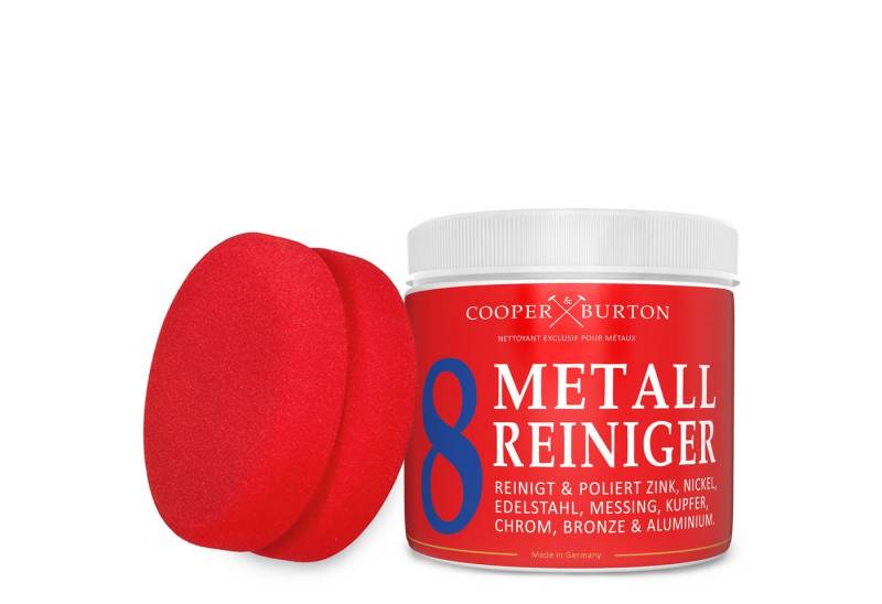Cooper&Burton Metallreiniger Intensiv-Kraftreiniger Konzentrat 0,5kg Schaumreiniger (2-St. 500g) von Cooper&Burton