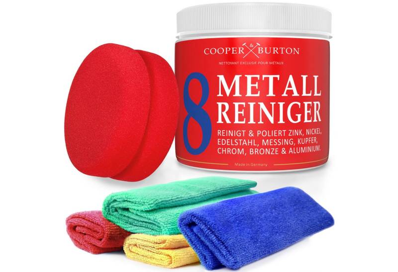 Cooper&Burton Metallreiniger Intensiv-Kraftreiniger Konzentrat 0,5kg Schaumreiniger (3-St. 500g) von Cooper&Burton