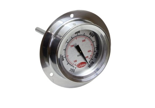 cooper-atkins 2225–20 Edelstahl bi-metals Befestigung Flansch Industriequalität Thermometer, 200 bis 1000 Grad F Temperaturbereich von Cooper