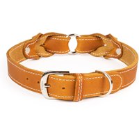 Copcopet - Heidi Hundehalsband Lederhalsband Hundehalsbänder Mit Ziernaht Copcopet - Heidi Hundehalsband Lederhalsband Hundehalsbänder Mit Ziernaht von CopcoPet