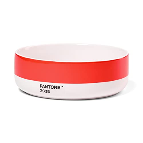 Copenhagen Design PANTONE Porzellan Müsli Suppen Schale, Red 2035 von Copenhagen Design