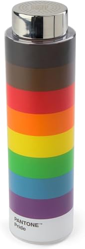 Copenhagen Design PANTONE Trinkflasche Tritan, mit Schraubverschluss, 500ml, PRIDE von Copenhagen Design