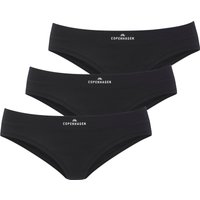 Copenhagen Studios Bikinislip "mit Logodruck am Bund" 3er-Pack, aus softer Bio-Baumwollqualität von Copenhagen Studios