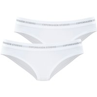 Copenhagen Studios Bikinislip "mit softem Logobund", (2er-Pack), aus gerippter Bio-Baumwollqualität von Copenhagen Studios