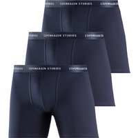 Copenhagen Studios Langer Boxer "Boxershorts für Herren", (3 St.), mit längerem Bein und Logobund von Copenhagen Studios