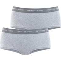 Copenhagen Studios Panty "mit softem Logobund", (2er-Pack), aus gerippter Bio-Baumwollqualität von Copenhagen Studios