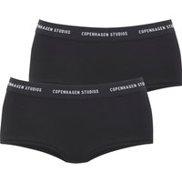 Copenhagen Studios Panty "mit softem Logobund", (2er-Pack), aus gerippter Bio-Baumwollqualität von Copenhagen Studios