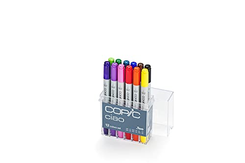 CIAO Marker 12-teiliges Basis-Set von Copic