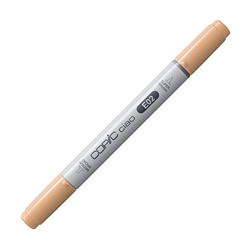 COPIC Ciao Marker Typ E - 02, Fruit Pink, vielseitiger Layoutmarker, mit einer mittelbreiten und einer Brush-Spitze COPIC Ciao Marker Typ E - 02, Fruit Pink, vielseitiger Layoutmarker, mit einer mittelbreiten und einer Brush-Spitze von Copic
