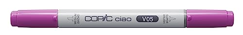 COPIC Ciao Marker Typ V - 05, Azalea, vielseitiger Layoutmarker, mit einer mittelbreiten und einer Brush-Spitze COPIC Ciao Marker Typ V - 05, Azalea, vielseitiger Layoutmarker, mit einer mittelbreiten und einer Brush-Spitze von Copic