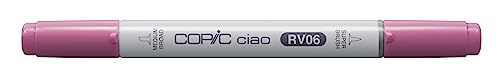 COPIC Ciao Marker Typ RV - 06, Cerise, vielseitiger Layoutmarker, mit einer mittelbreiten und einer Brush-Spitze COPIC Ciao Marker Typ RV - 06, Cerise, vielseitiger Layoutmarker, mit einer mittelbreiten und einer Brush-Spitze von Copic