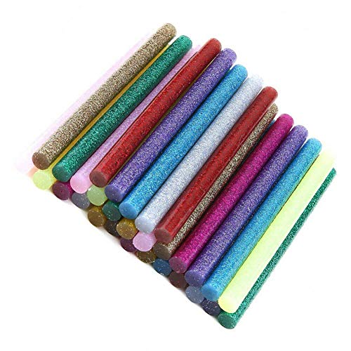 Heißklebesticks, 100 Stück Heißklebestifte Farbiger Klebstoff Heißschmelz-Bastelklebestifte für DIY Art Craft Versiegeln und Reparieren 10 Farben 7 * 100 mm Heißklebesticks, 100 Stück Heißklebestifte Farbiger Klebstoff Heißschmelz-Bastelklebestifte für DIY Art Craft Versiegeln und Reparieren 10 Farben 7 * 100 mm von Copiel
