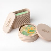Seifenkiste, Geschenk Zum Personalisieren - Feste Seifen- Und Shampoo-Etuis Für Die Reise Hergestellt in Frankreich von CopoDesign