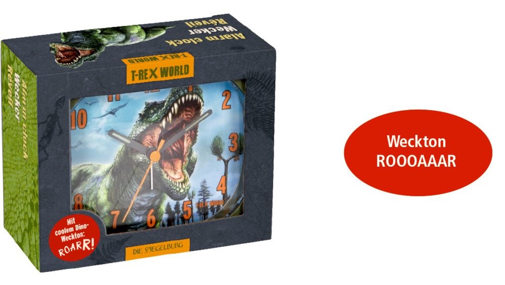 Coppenrath Kinderwecker Wecker - T-Rex World Mit ROOAAR Weckruf Coppenrath Kinderwecker Wecker - T-Rex World Mit ROOAAR Weckruf von Coppenrath