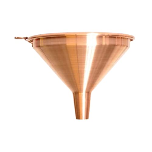 CopperGarden Trichter aus blankem Kupfer I Einfülltrichter 20cm Durchmesser I Kupfertrichter zum Ein- & Umfüllen von Flüssigkeiten I Handgearbeiteter Trichter aus Kupfer I EU Markenqualität CopperGarden Trichter aus blankem Kupfer I Einfülltrichter 20cm Durchmesser I Kupfertrichter zum Ein- & Umfüllen von Flüssigkeiten I Handgearbeiteter Trichter aus Kupfer I EU Markenqualität von Copper Garden