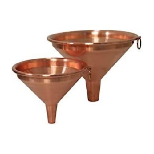 CopperGarden Trichter aus blankem Kupfer I Einfülltrichter 15cm Durchmesser I Kupfertrichter zum Ein- & Umfüllen von Flüssigkeiten I Handgearbeiteter Trichter aus Kupfer I EU Markenqualität CopperGarden Trichter aus blankem Kupfer I Einfülltrichter 15cm Durchmesser I Kupfertrichter zum Ein- & Umfüllen von Flüssigkeiten I Handgearbeiteter Trichter aus Kupfer I EU Markenqualität von Copper Garden