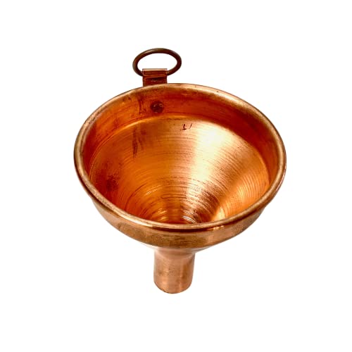 CopperGarden Trichter aus blankem Kupfer I Einfülltrichter 7 cm Durchmesser I Kupfertrichter zum Ein- & Umfüllen von Flüssigkeiten I Handgearbeiteter Trichter aus Kupfer I EU Markenqualität CopperGarden Trichter aus blankem Kupfer I Einfülltrichter 7 cm Durchmesser I Kupfertrichter zum Ein- & Umfüllen von Flüssigkeiten I Handgearbeiteter Trichter aus Kupfer I EU Markenqualität von Copper Garden