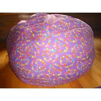 Friedenszeichen Bean Bag Chair Cover, Blumen, Hippie, Lila, Blau, Gelb, Love, Peace-Zeichen, Frieden, Frei, Freiheit, Etsy Kids, Geschenke Unter 90 von CopperBugCompany