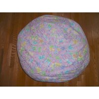 Hübscher Rosa Schmetterling Sitzsack Stuhlbezug, Blau, Grün, Lila, Funkeln Hübscher Rosa Schmetterling Sitzsack Stuhlbezug, Blau, Grün, Lila, Funkeln von CopperBugCompany