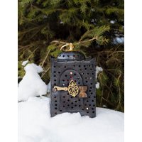 Kupferlaterne, Rustikale Handgefertigter Kupferlaternenkerzenhalter Kupferlaterne, Rustikale Handgefertigter Kupferlaternenkerzenhalter von CopperConceptShop