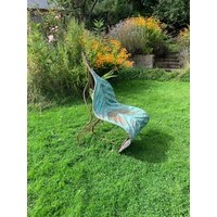 Handgefertigter Gartenstuhl Aus Kupfer Verdigris Steel Outdoor Sitzmöbel Handgefertigter Gartenstuhl Aus Kupfer Verdigris Steel Outdoor Sitzmöbel von CopperConstructions