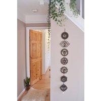 Chakra Edelstein Wandbehang, Ausgleich, Rohkristalle Chakra Edelstein Wandbehang, Ausgleich, Rohkristalle von CopperMoonBoutique