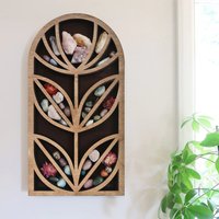 Coppermoon Mid Century Blumen Kristall Regal Coppermoon Mid Century Blumen Kristall Regal von CopperMoonBoutique