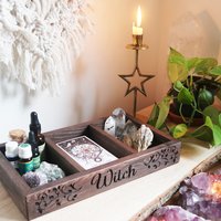 Coppermoon Hexe Tarot Box, Mondphase Kristallbox Coppermoon Hexe Tarot Box, Mondphase Kristallbox von CopperMoonBoutique