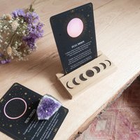 Coppermoon Mondphase Altar Kartenständer, Tarot Orakel Ständer, Ständer Coppermoon Mondphase Altar Kartenständer, Tarot Orakel Ständer, Ständer von CopperMoonBoutique