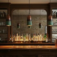 Grüne Patina Kupfer Pendelleuchte 3Er Set - Rustikale Bauernhaus Kücheninsel Deckenlampen Grüne Patina Kupfer Pendelleuchte 3Er Set - Rustikale Bauernhaus Kücheninsel Deckenlampen von CopperSouk