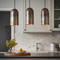 Rustikale Kupferkuppel - Pendelleuchten 3Er Set Handgefertigte Bauernhaus Deckenlampen Für Die Küche Rustikale Kupferkuppel - Pendelleuchten 3Er Set Handgefertigte Bauernhaus Deckenlampen Für Die Küche von CopperSouk
