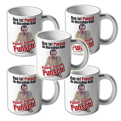 Alfred Tetzlaff PUNSCH Set Sozi Silvesterpunsch dusselige Kuh TV Kult #17503 von Copytec