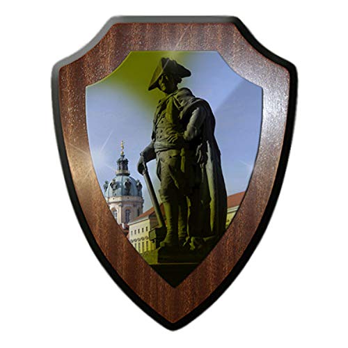 Alter Fritz Friedrich der Große Denkmal Statue Preußen König Wappenschild #17808 von Copytec