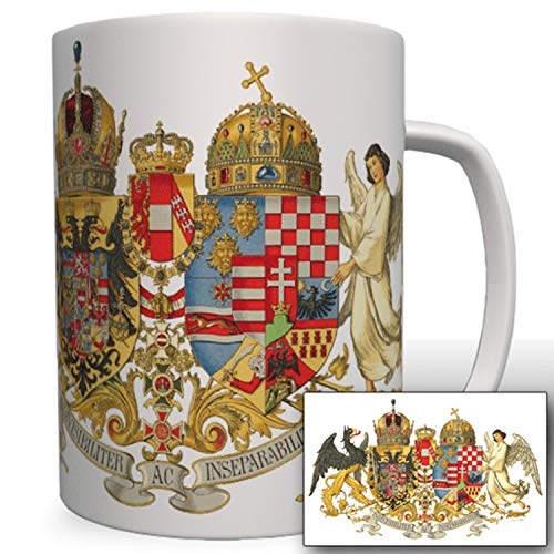 Austria Austria Ungheria Re Regno di Transparent Banner WK Militare – Tazza di Caffè Tazza # 16761 von Copytec