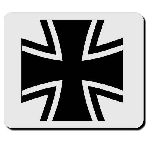 BW Kreuz Panzer Marine Heer Bundeswehr Symbol Wappen Abzeichen Emblem - Mauspad Mousepad Computer Laptop PC #16481 von Copytec