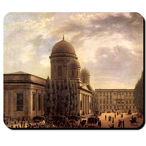 Berliner Dom Gemälde Carl Hasenpflug 1825 Kirche Hauptstadt Grabstätte Hohenzollerngruft - Mauspad Mousepad Computer Laptop PC #16409 von Copytec