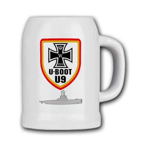 Bierkrug U-Boot U9 BW Klasse 205 S 188 NATO Kennung Turmwappen Kiel Werft #46566 Bierkrug U-Boot U9 BW Klasse 205 S 188 NATO Kennung Turmwappen Kiel Werft #46566 von Copytec