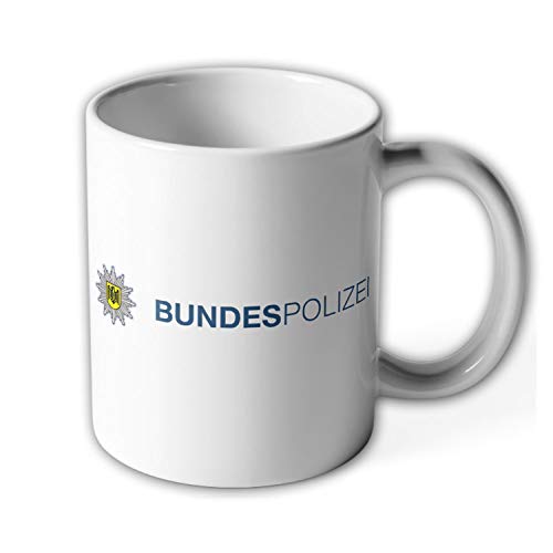 Bundespolizei Typ2 Wappen BPOL Abzeichen Sonderpolizei Bundes Adler Tasse #9791 von Copytec